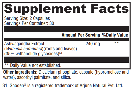 Ashwagandha Max Potency