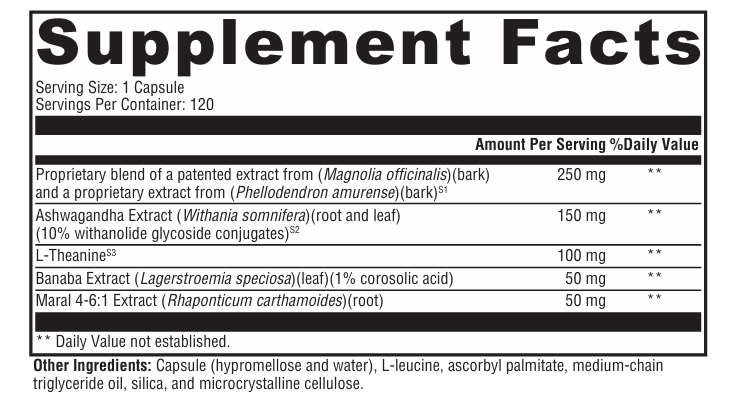 Cortisol Support 60ct